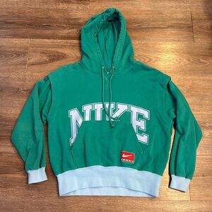 Nike Women's Sportswear Team Nike Hoodie Green Size XS